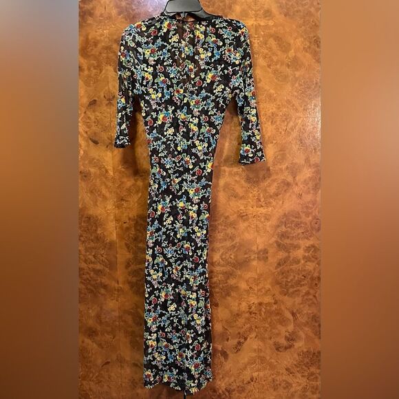 Vintage floral sheer dress - Picture 2 of 5